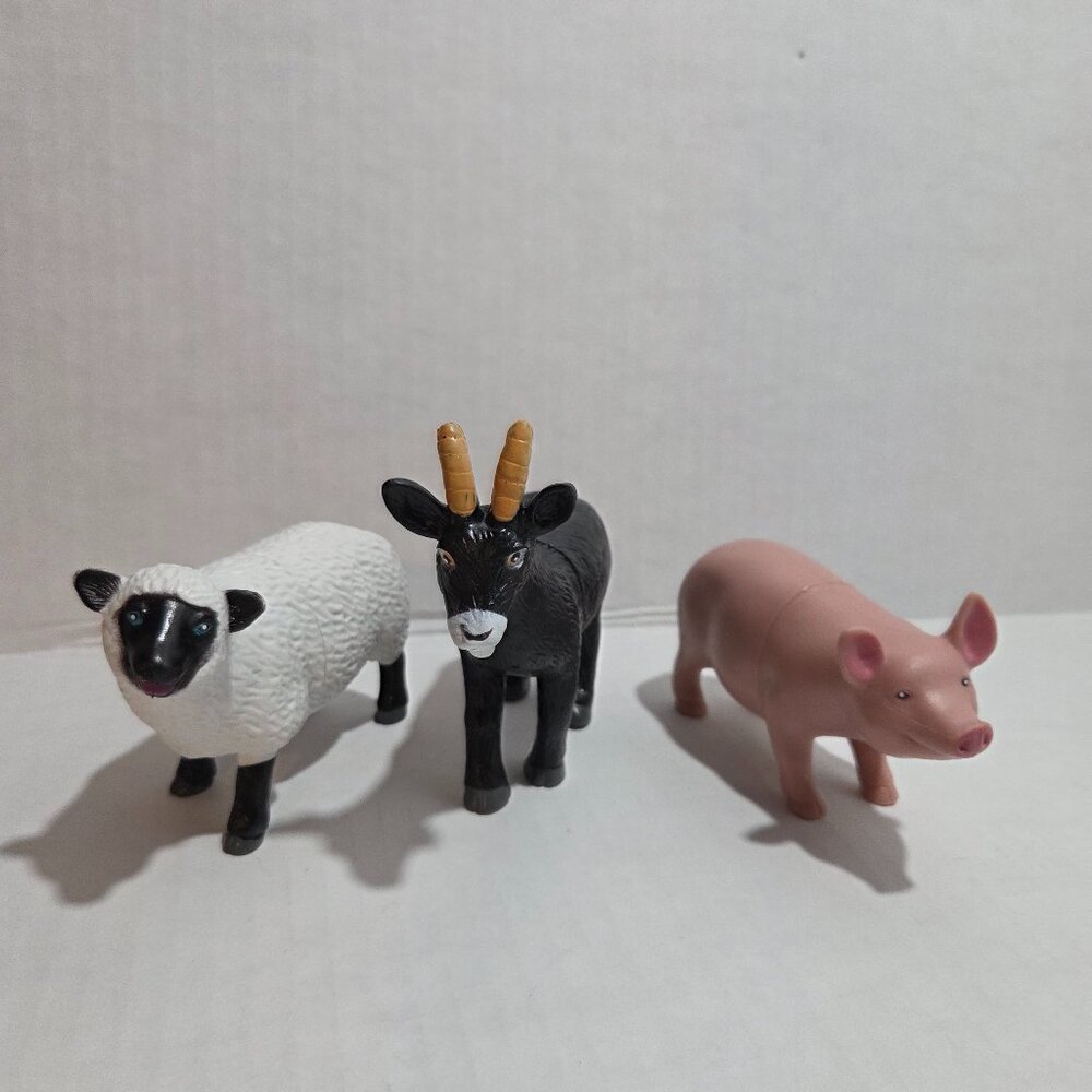 Learning Resource Farm Animals Goat, Pig, Sheep